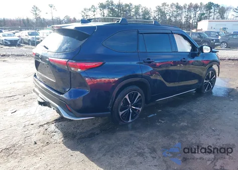 2021 Toyota Highlander Xse from USA, damaged, VIN 5TDJZRBH0MS121857